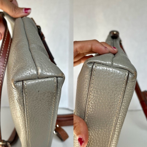 Dooney & Bourke Pebble Grain Crossbody Letter Carrier - Picture 10 of 10